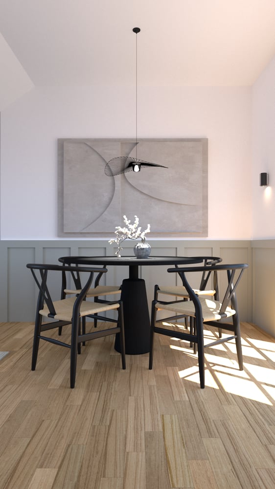 3D Rendering Esszimmer
