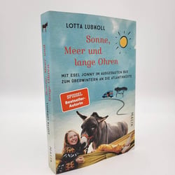 Kartenillustration „Sonne, Meer und lange Ohren“ (Lubkoll, Piper Verlag, 2022)
