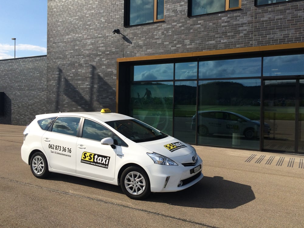 Erscheinungsbild für das S&S Taxi Fricktal & Baselbiet
