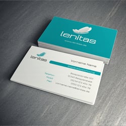 Visitenkarten lenitas gGmbH Karlsruhe