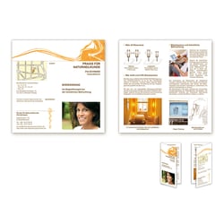 Werbeflyer, 4-seitig