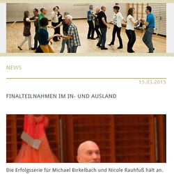Grün-Gold auf dem Smartphone