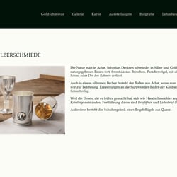 Sebastian Derksen – Goldschmiede Schlossatelier Schweizerhaus Gauting