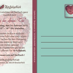 Postkarte Rückseite
