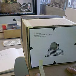 Kamera-Exponat Mockup