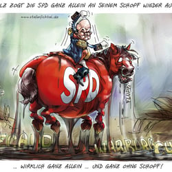 20210907 Olaf Scholz Lügenbaron Stefan Fichtel