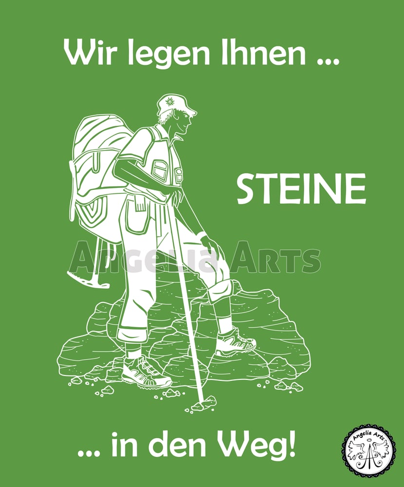 Wanderer-T-Shirt Motiv für den DAV