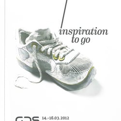 Plakatwerbung für die GDS international event for shoes & accessoires