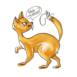 Mischung aus Illustrationen, Charakterdesign, Maskottchen