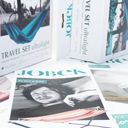 verpackungsdesign für hängematten und hängestühle von jobek