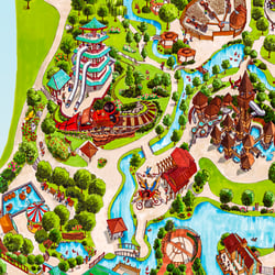 Parkplan – Ausschnitt