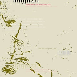 Titelblatt Ausgabe „Camouflage“