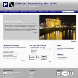 www.gued.de – Internetpräsenz des Göttinger Überwachungsdienstes