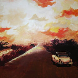 Acryl auf Leinwand
