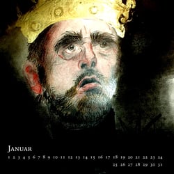 Tischkalender (Illustrationen) zu Stanislav Lemm-König Murdas