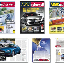 Magazinlayout ADAC-Motorwelt (K4)