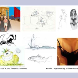 illustrations for pitches and free work