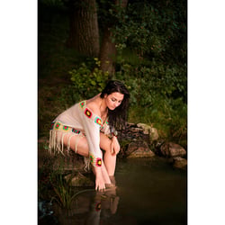 Outdoot Portraitfotografie Pochahontas Postsee Kiel