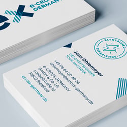 Printmedien | Visitenkarte Closeup