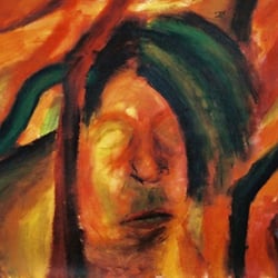 Nature#1, 110×80cm, Acryl auf Leinwand