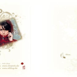 Postkarte 1, hinten