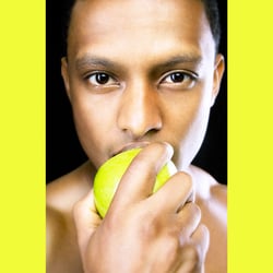 Apfel, Portrait, People