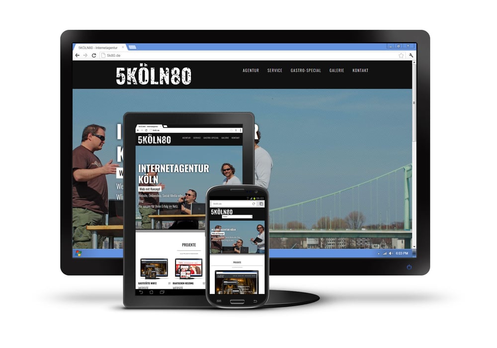 Responsive Webdesign – 5Köln80