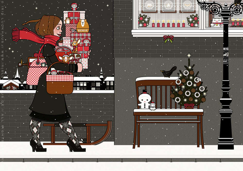 Weihnachten 2010 mit Lily Lux