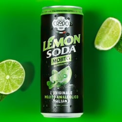 Lemon Soda Mojito von Fonti di Crodo – Konzeptfotografie