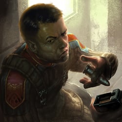 Character conceptart rendering