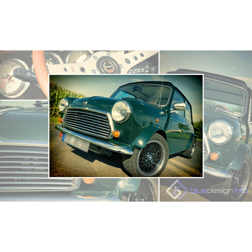 Fotoserie restaurierter Mini