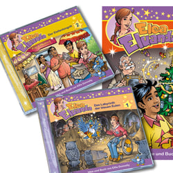 CD-Gestaltung u. illustrationen Hörspielreihe „Elea Eluanda“