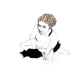 Tusche Portrait