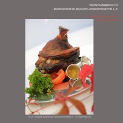 Werbeaufnahmen für den Bundesverband des deutschen Zinngießerhandwerks e. V.