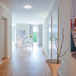 homestaging einer Eigentumswohnung für die Verkaufsinszenierung