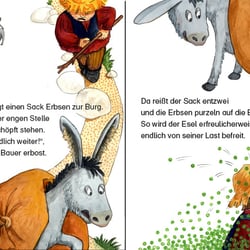 AbC-Buch, E wie Esel und Erbsen