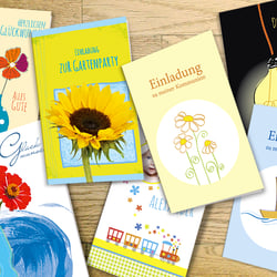 Papeterieprodukte, Illustrationen