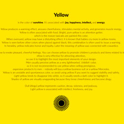 Infographic Color Phsychology