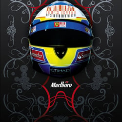 Special motorsport artwork Scuderia Ferrari Marlboro Team
