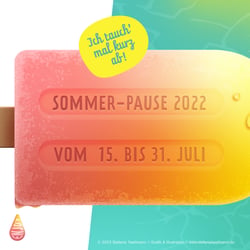 Sommerpause // Vektor Illustration