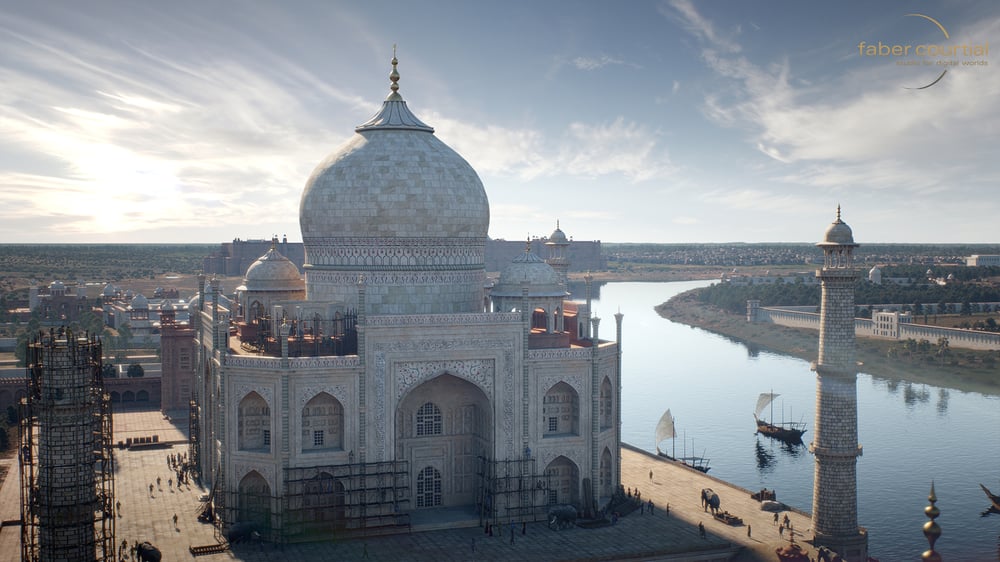 Taj Mahal Umgebung01