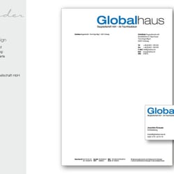 Logo und Geschäftsausstattung für Bauunternehmen