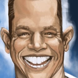 Karikatur – Matt Damon