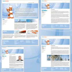 Corporate Design, Webdesign / Tunch Holding AG