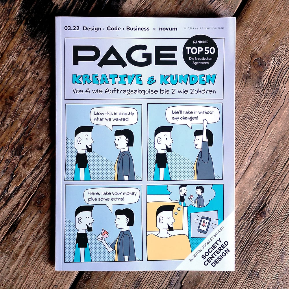 PAGE Magazin Cover