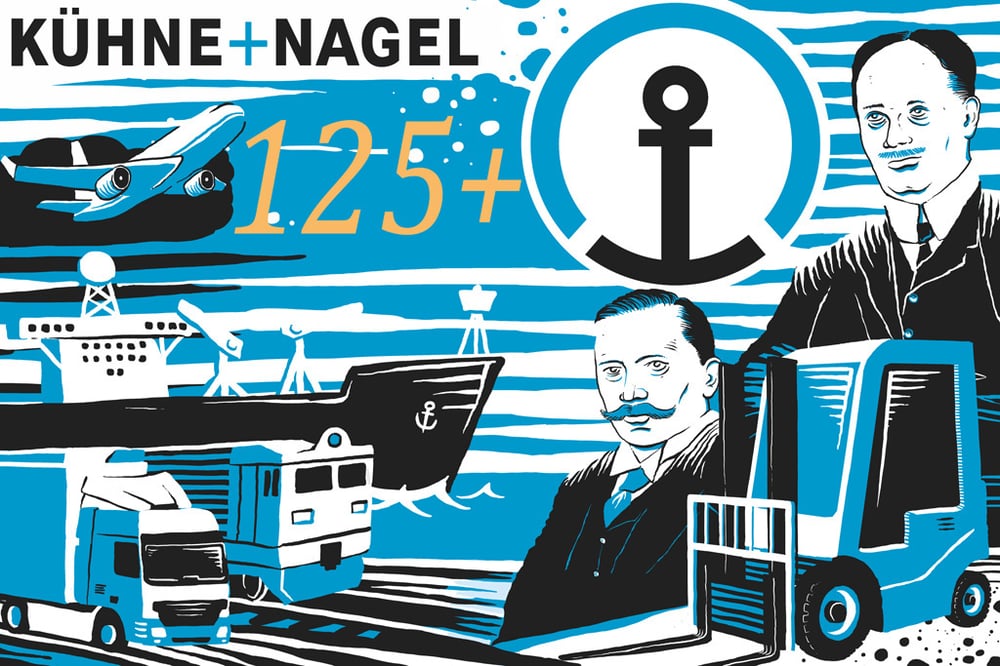 Kühne + Nagel Firmenjubiläum