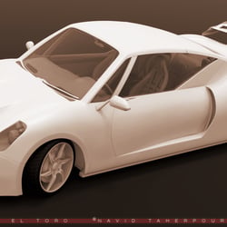 3D Modelierung von EL TORO Sport Wagen  Bild 2