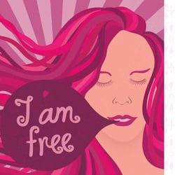 Illustration „I am free“