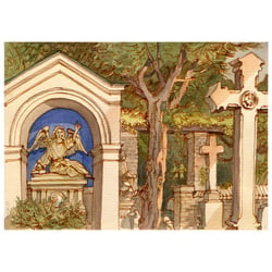 Skizze Friedhof