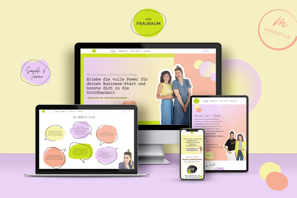 Webdesign & Brand Design DEIN FRAURAUM